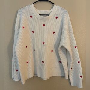 A new day valentines sweater size XL